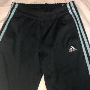 Adidas joggers size S gray and light blue